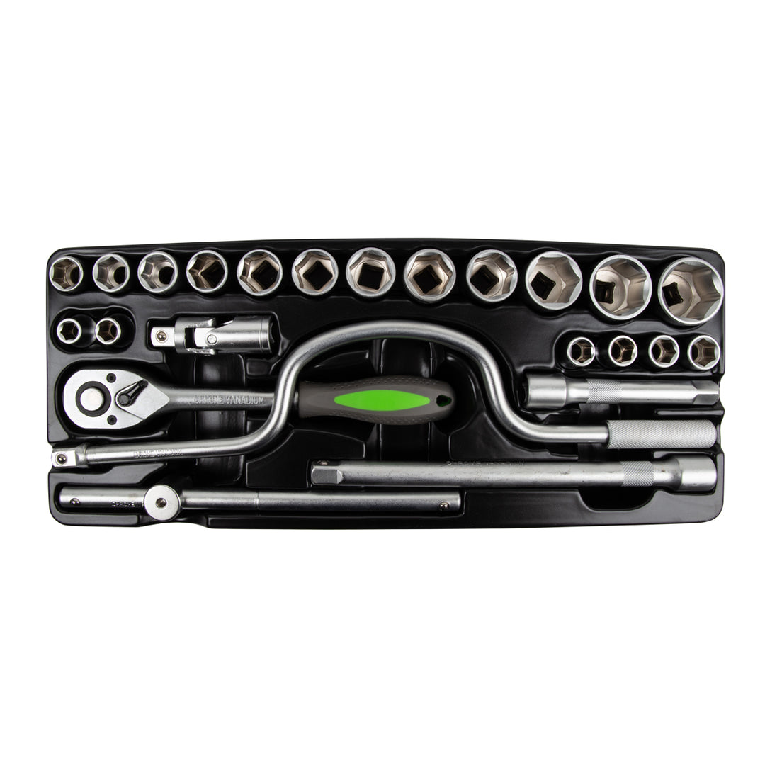 KAUFMANN X SOCKET DRIVE 1/2 25 PCE 10-32MM