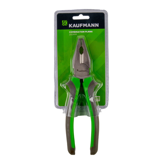KAUFMANN PLIERS COMBINATION SOFT HANDLE 150MM