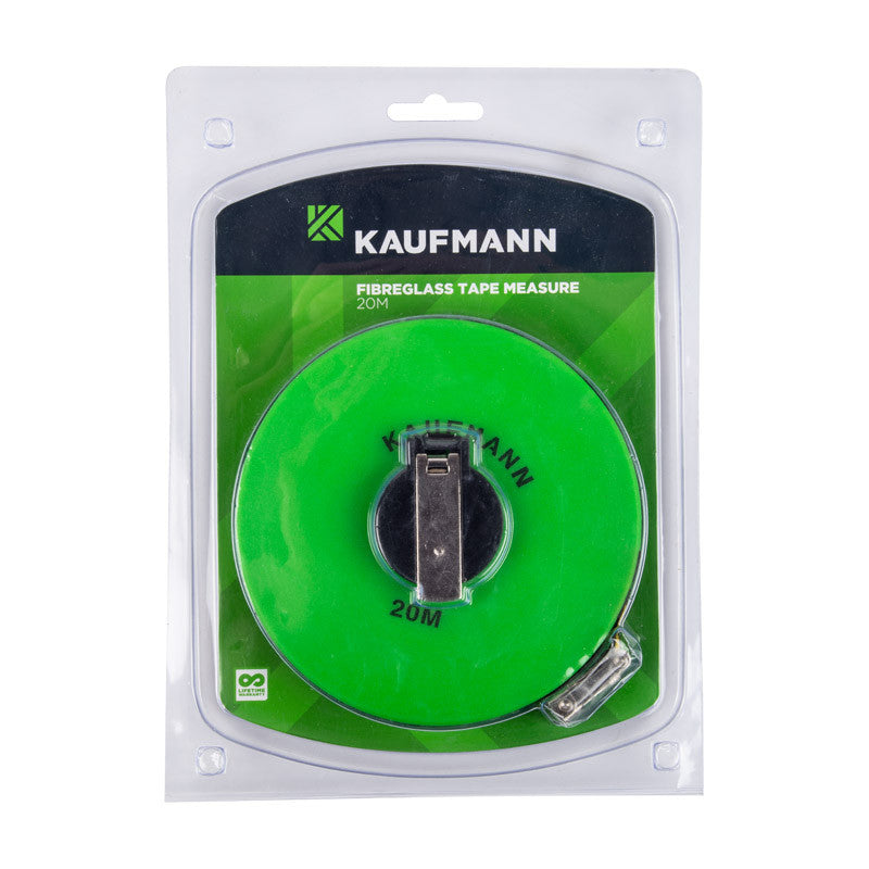KAUFMANN TAPE MEASURE FIBRE GLASS 10M