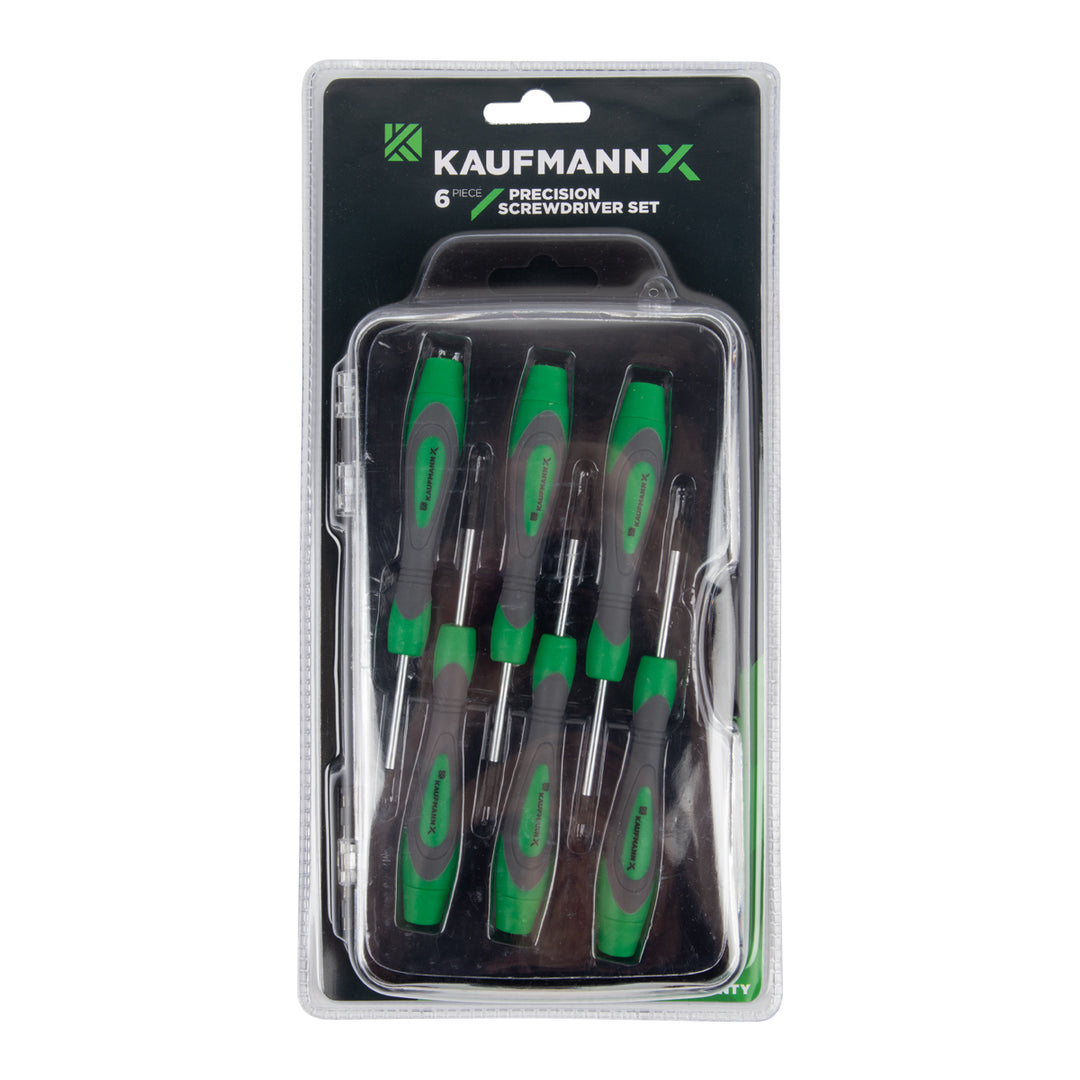KAUFMANN X SCREWDRIVER SET 6 PCS JEWELLER