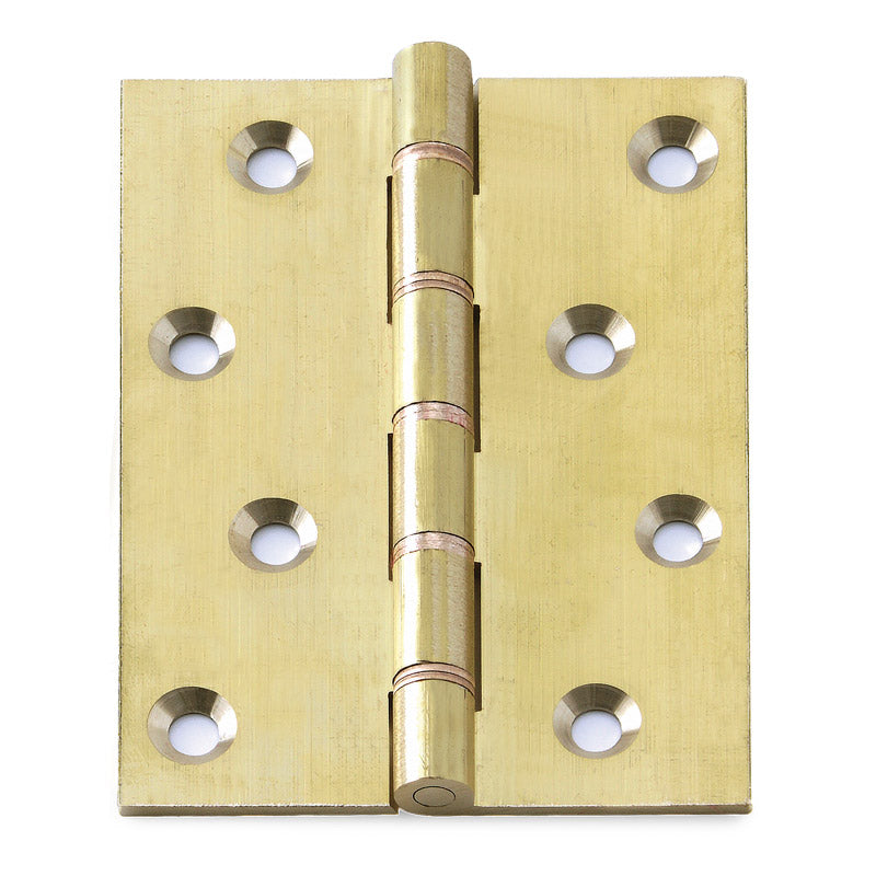 KAUFMANN BUTT HINGE 100MM BRASS NYLON WASHER(PAIR)