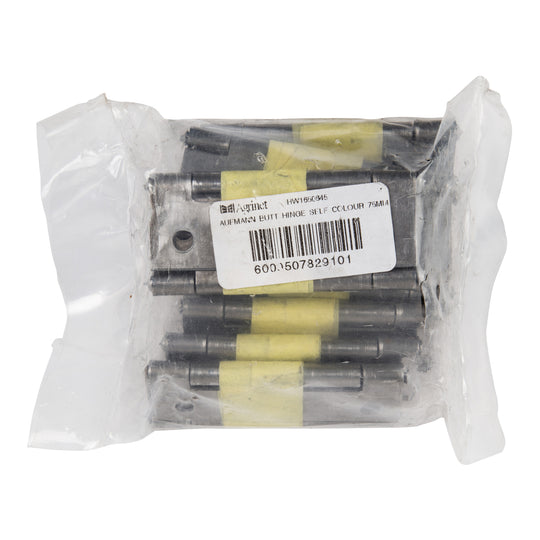 KAUFMANN BUTT HINGE SELF COLOUR 100MM PAIR (BULK)