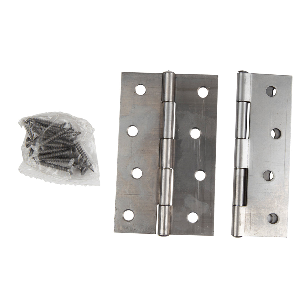 KAUFMANN BUTT HINGE SELF COLOUR 100MM PAIR (BULK)