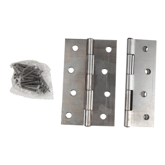 KAUFMANN BUTT HINGE SELF COLOUR 100MM PAIR (BULK)