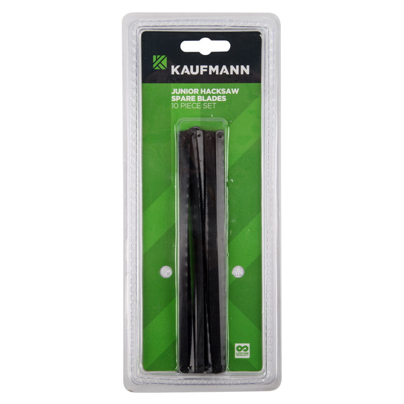 KAUFMANN HACKSAW JUNIOR BLADES 10 PCS SET