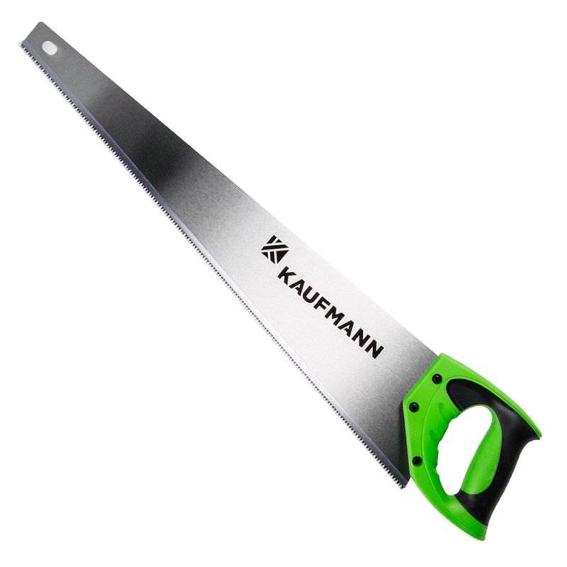 KAUFMANN HAND SAW 600MM PLASTIC HANDLE 8TPI
