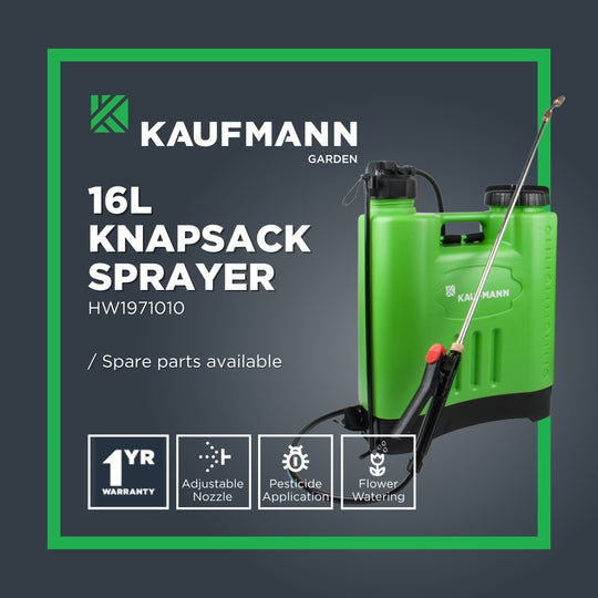 KAUFMANN 16L KNAPSACK SPRAYER