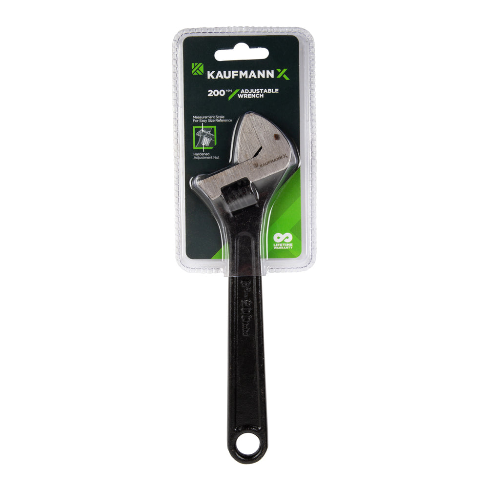 KAUFMANN X WRENCH ADJUSTABLE PACKED 150MM