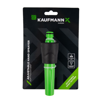 SOFT TOUCH GRIP PLASTIC ADJUSTABLE HAND SPRAYER