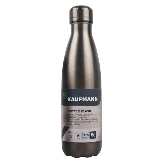 FLASK BOTTLE STAINLESS STEEL GREY RANGE