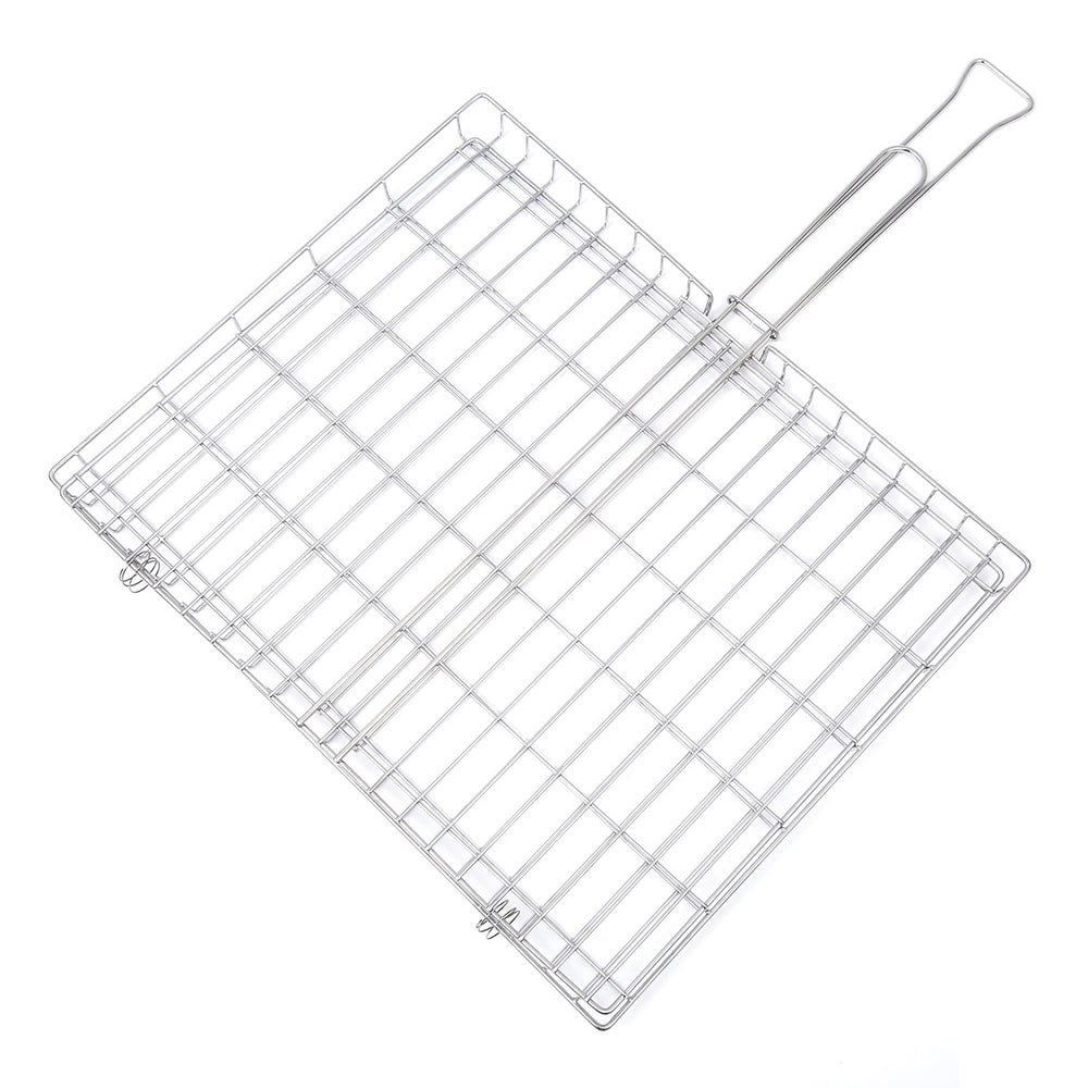 KAUFMANN BRAAI GRID S/STEEL BOX LRG 50CMX40CM