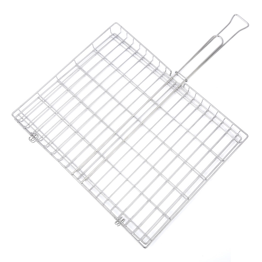 KAUFMANN BRAAI GRID S/STEEL BOX LRG 50CMX40CM