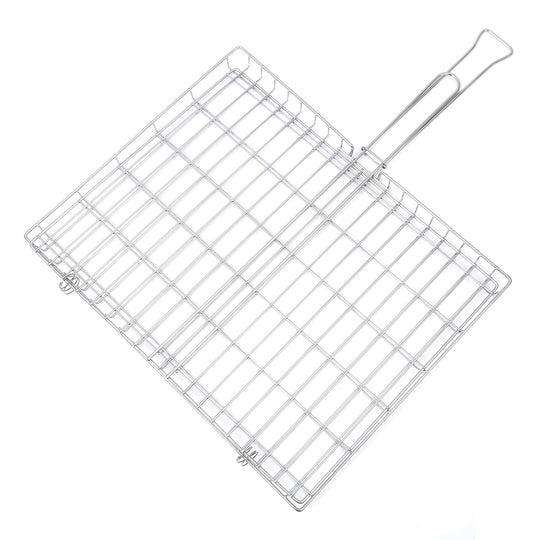 KAUFMANN BRAAI GRID S/STEEL BOX LRG 50CMX40CM