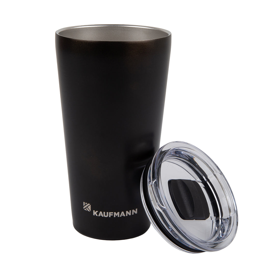 GREY DOUBLE WALLED TUMBLER - 450ML