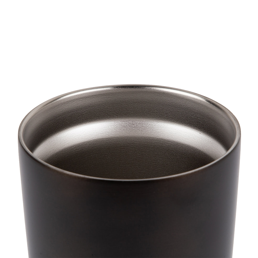 GREY DOUBLE WALLED TUMBLER WITH LID - 500ML