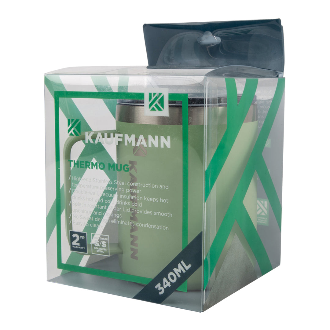 KAUFMANN THERMO MUG GREEN 340ML