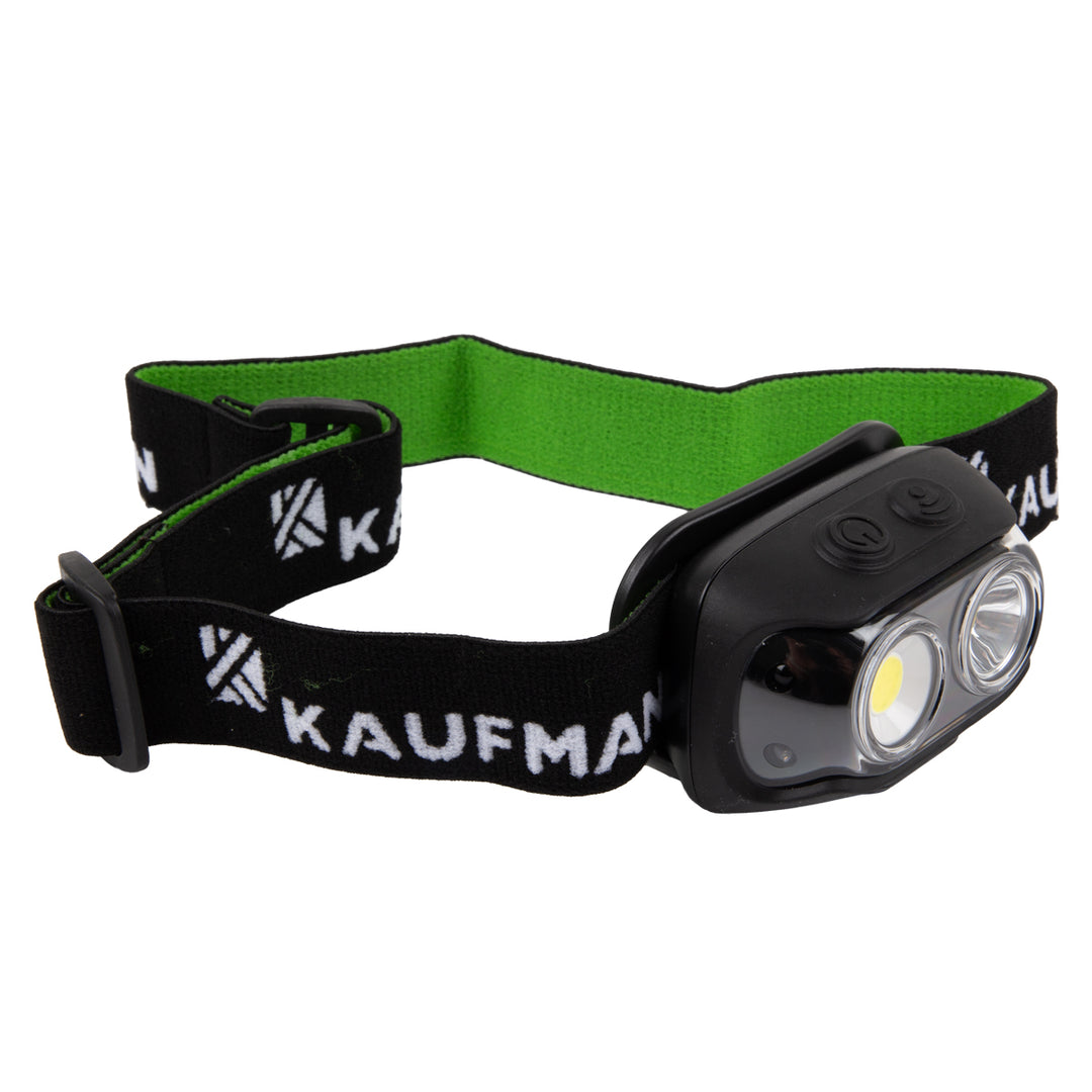 KAUFMANN 500 LUMEN RECHARGEABLE HEADLAMP