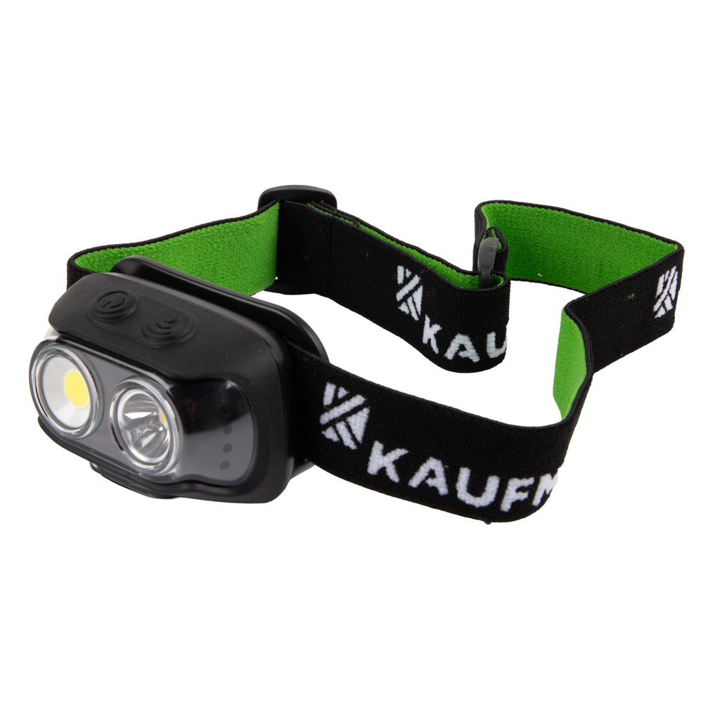 KAUFMANN 500 LUMEN RECHARGEABLE HEADLAMP