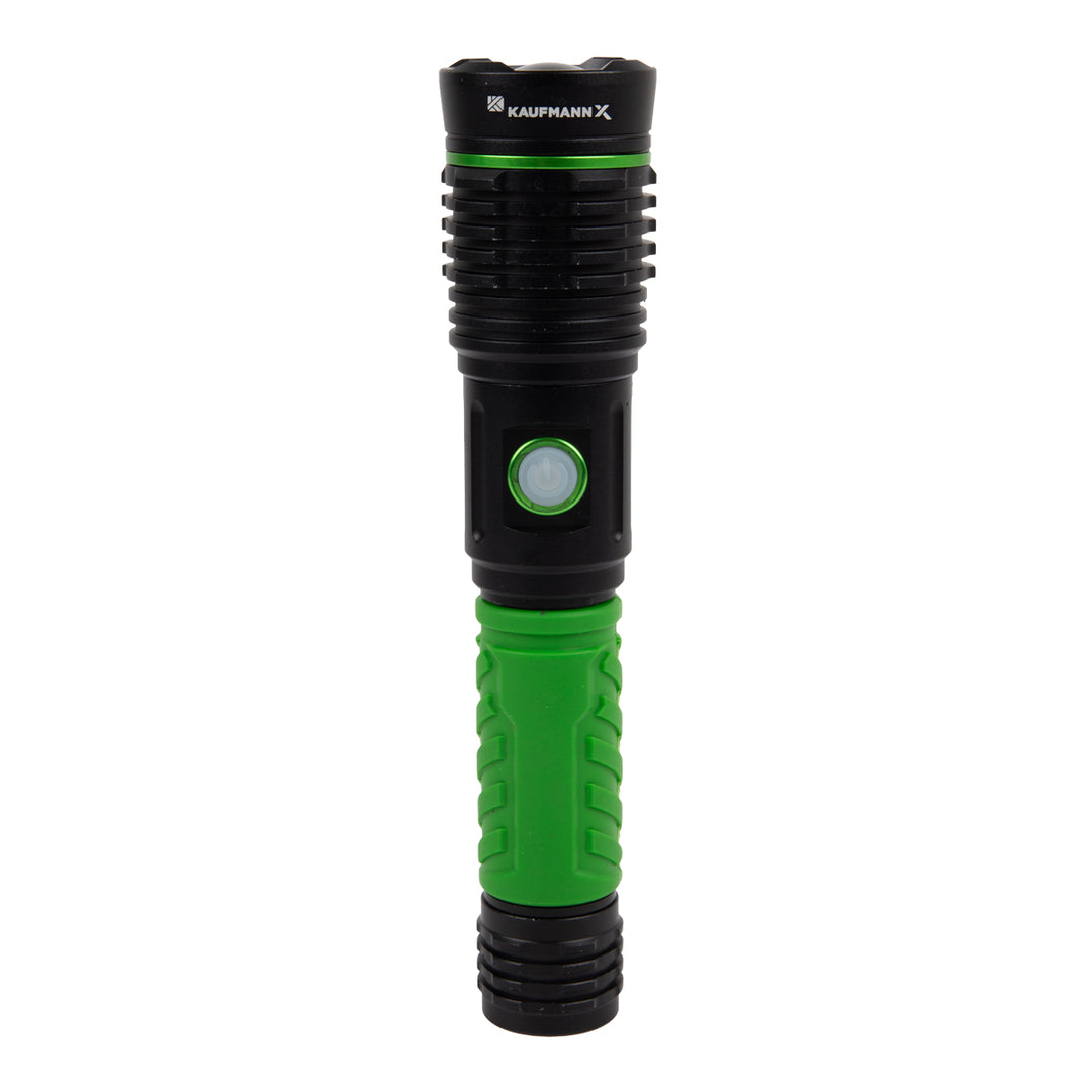 KAUFMANN X 2000 LUMEN RECHARGEABLE FLASHLIGHT