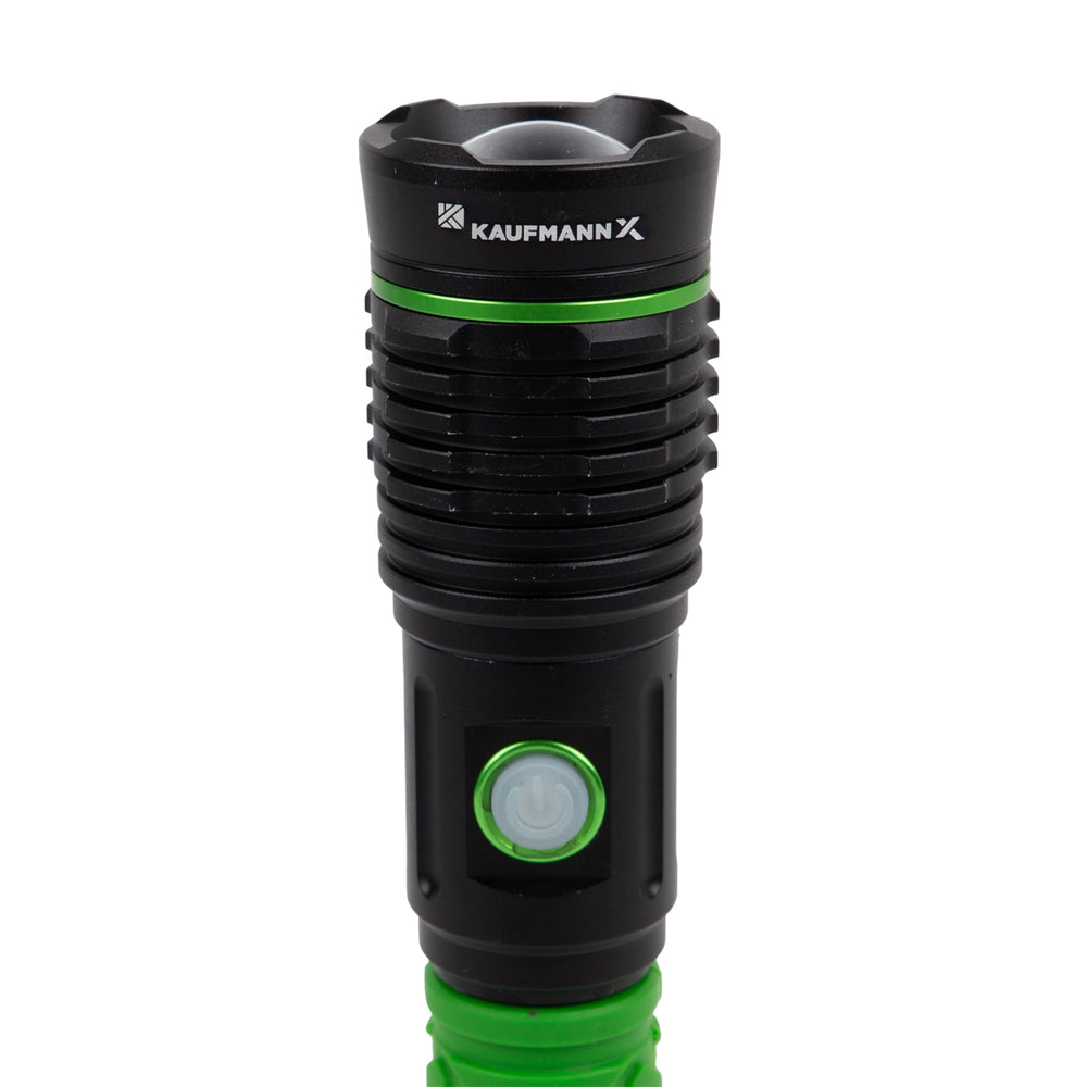 KAUFMANN X 2000 LUMEN RECHARGEABLE FLASHLIGHT