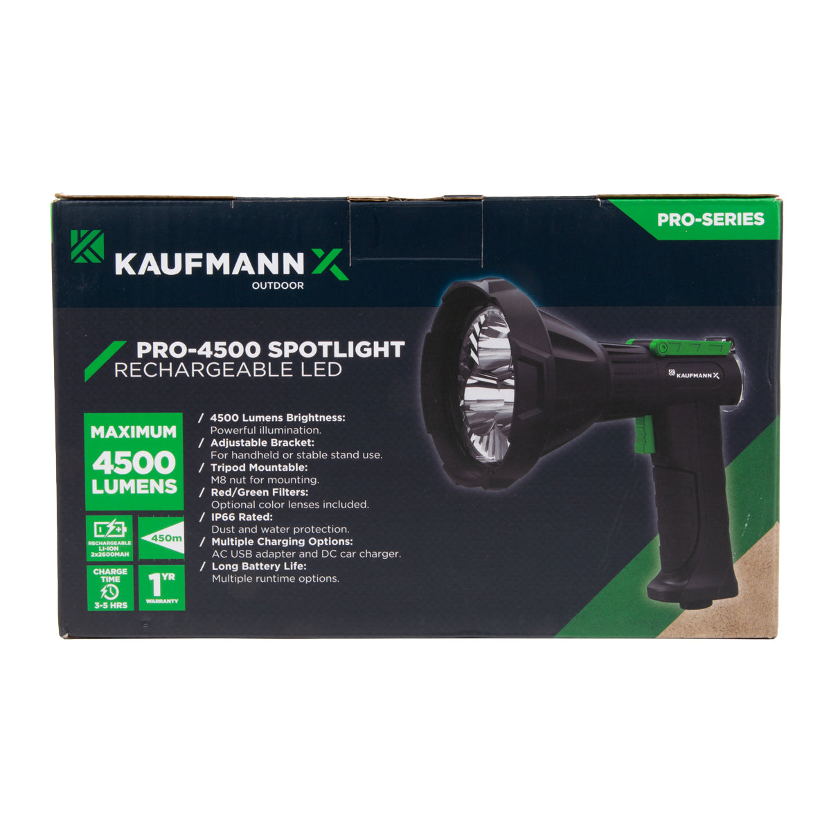 4500 LUMEN SPOTLIGHT – Kaufmann