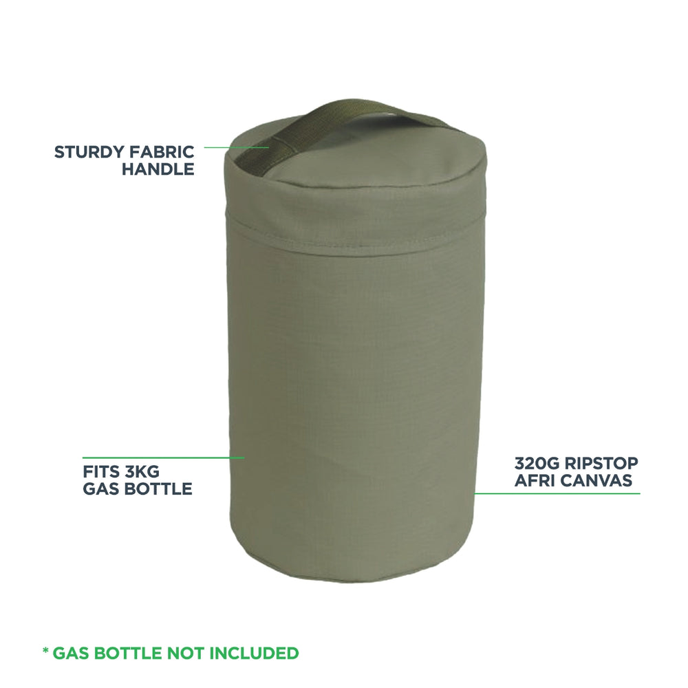 KAUFMANN X AFRI CANVAS GAS CYLINDER BAG 3KG