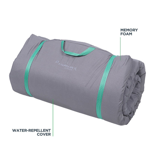KAUFMANN X MEMORY FOAM MATTRESS ROLL UP 50MM