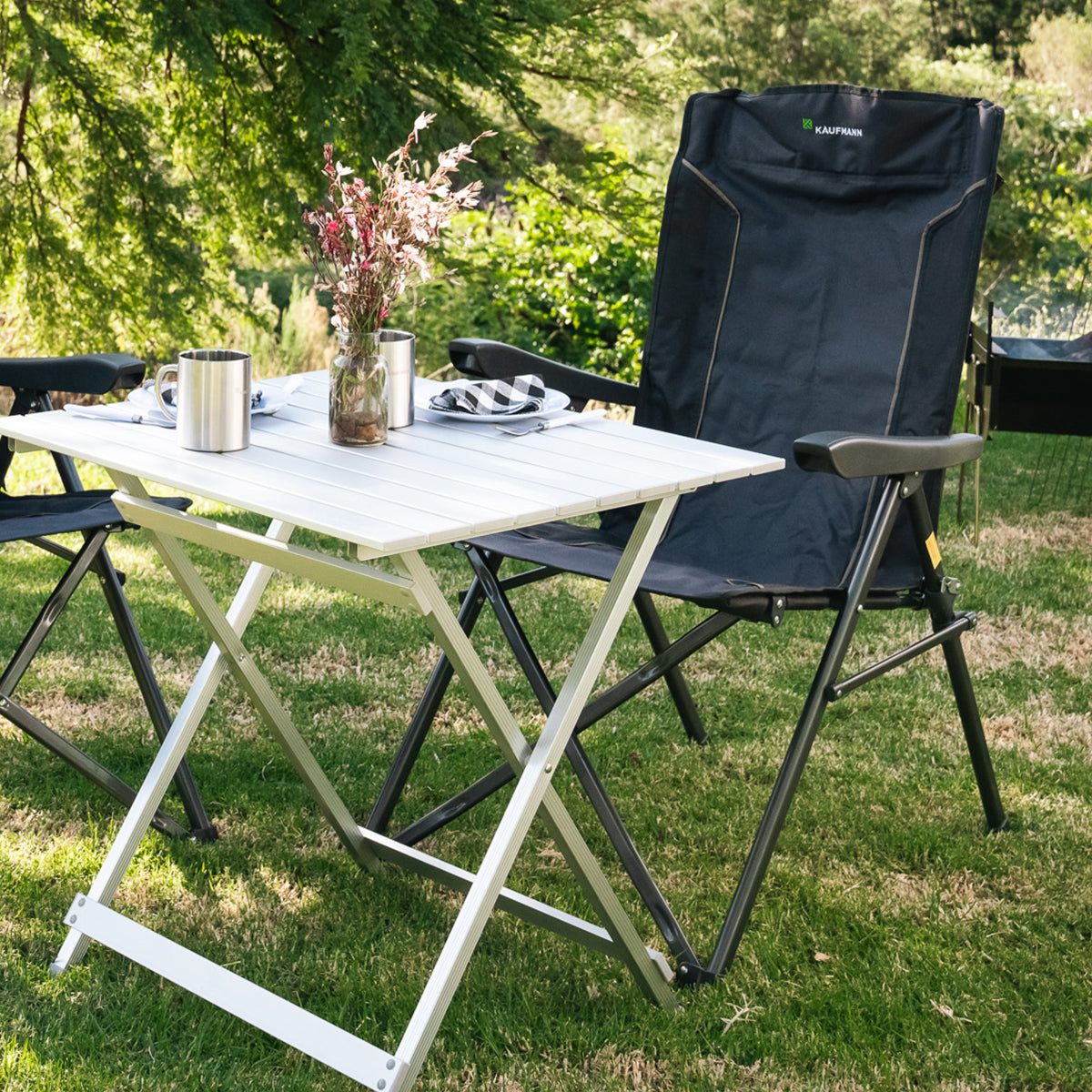 KAUFMANN TABLE ALUMINIUM FOLDUP LARGE 700X640X700 – Kaufmann