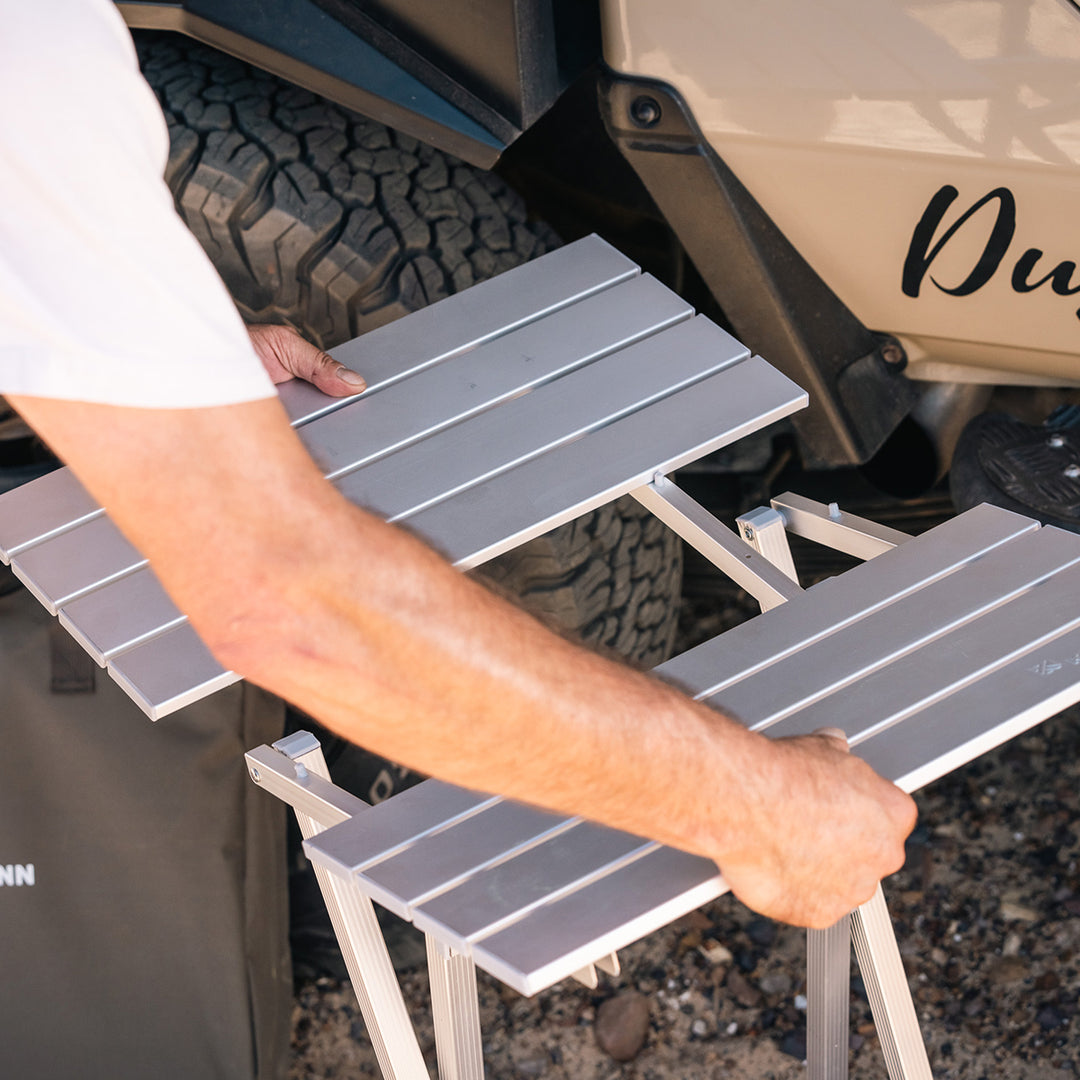 KAUFMANN TABLE ALUMINIUM FOLDUP MEDIUM 500X480X620