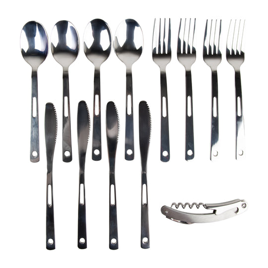 KAUFMANN CAMPING CUTLERY SET 13 PIECE