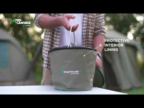 KAUFMANN X AFRI CANVAS POTJIE POT BAG 3 LEG