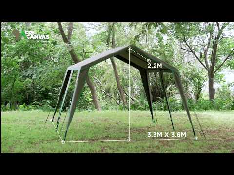 KAUFMANN X AFRI CANVAS GAZEBO LARGE